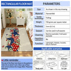 Artistic Cat Print Area Rug | High & Bury