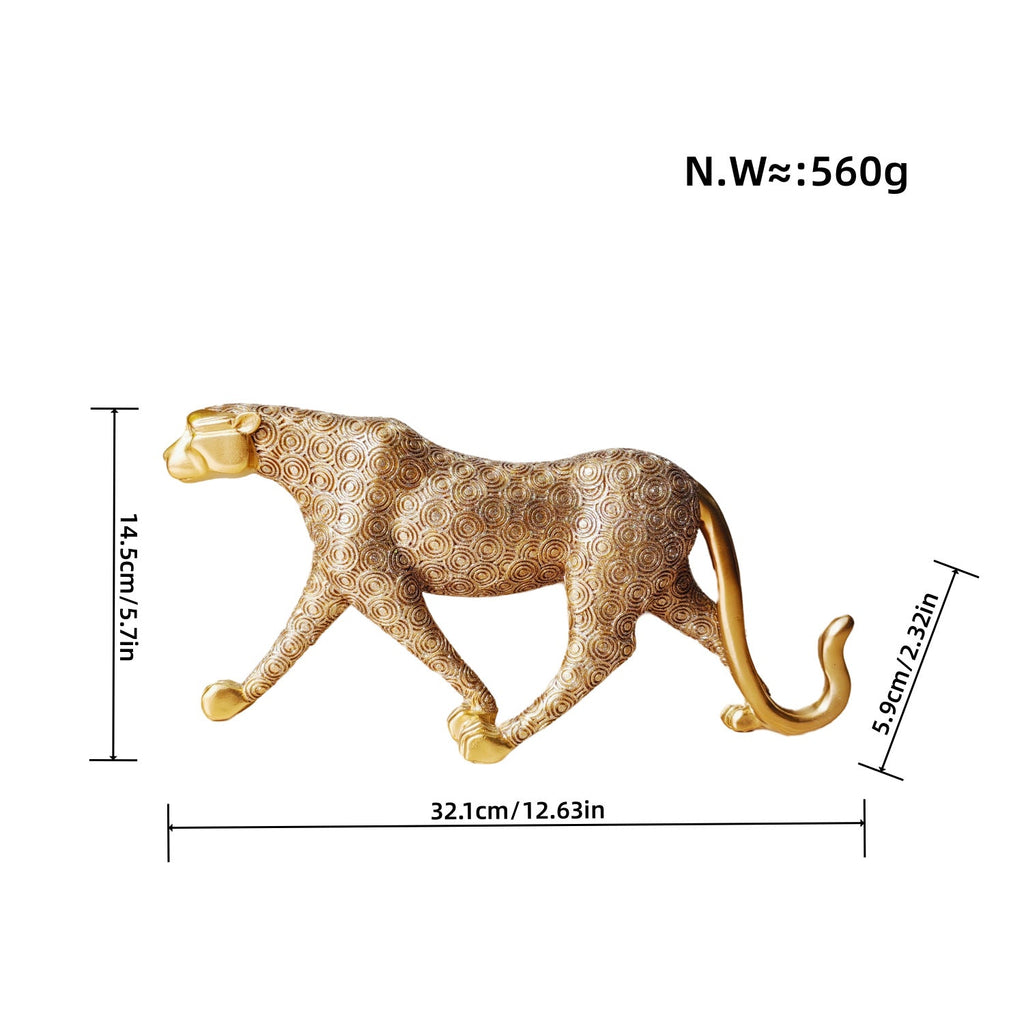 Artistic Decorative Wildcat Sculpture | High & Bury