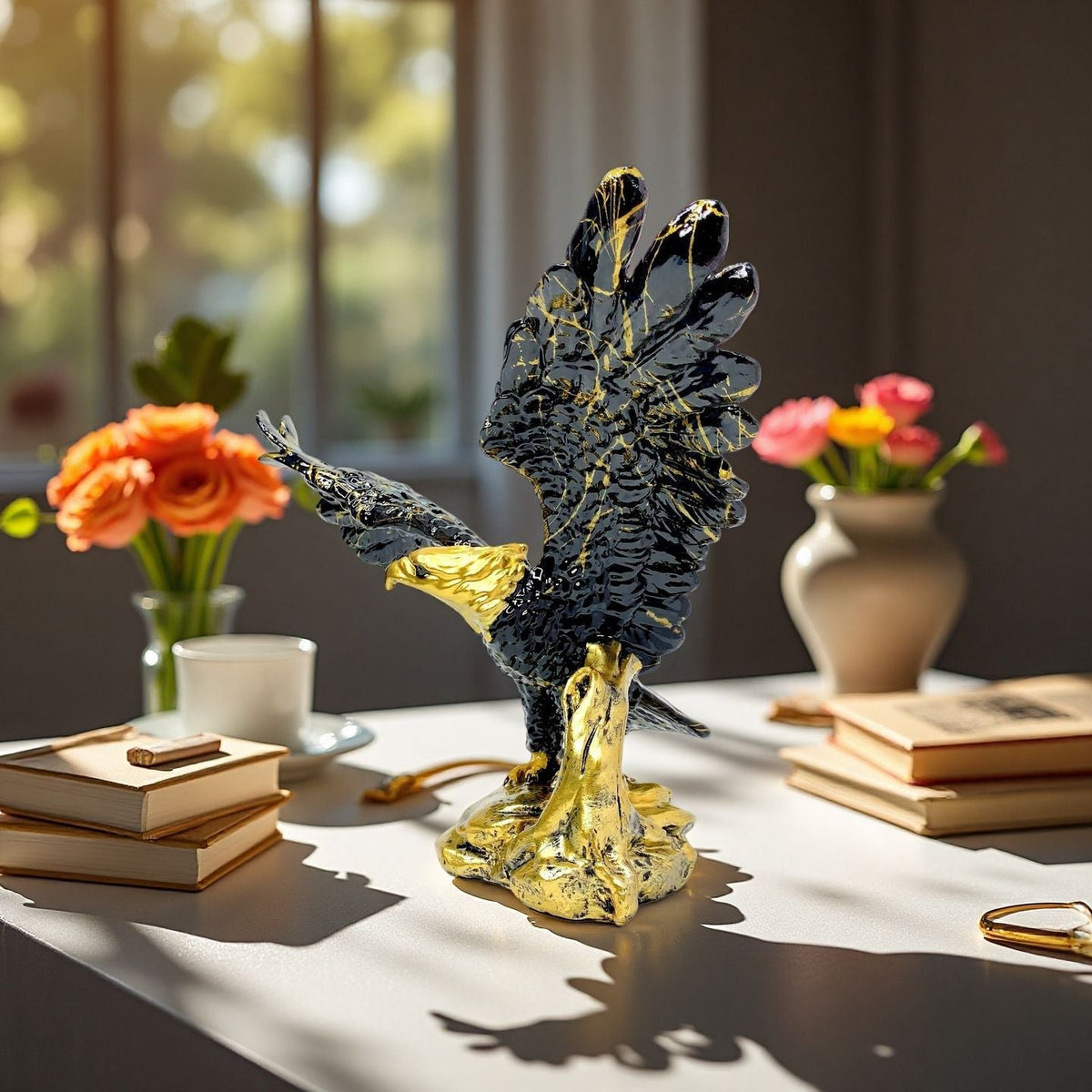 Artistic Eagle Sculpture | High & Bury