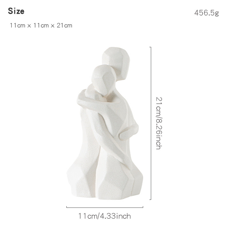 Artistic Figure Soft Textile Ceramic | High & Bury