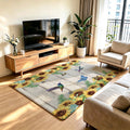 Artistic Floral Area Rug | High & Bury