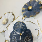 Artistic Flower Wall Sculpture | High & Bury