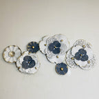 Artistic Flower Wall Sculpture | High & Bury