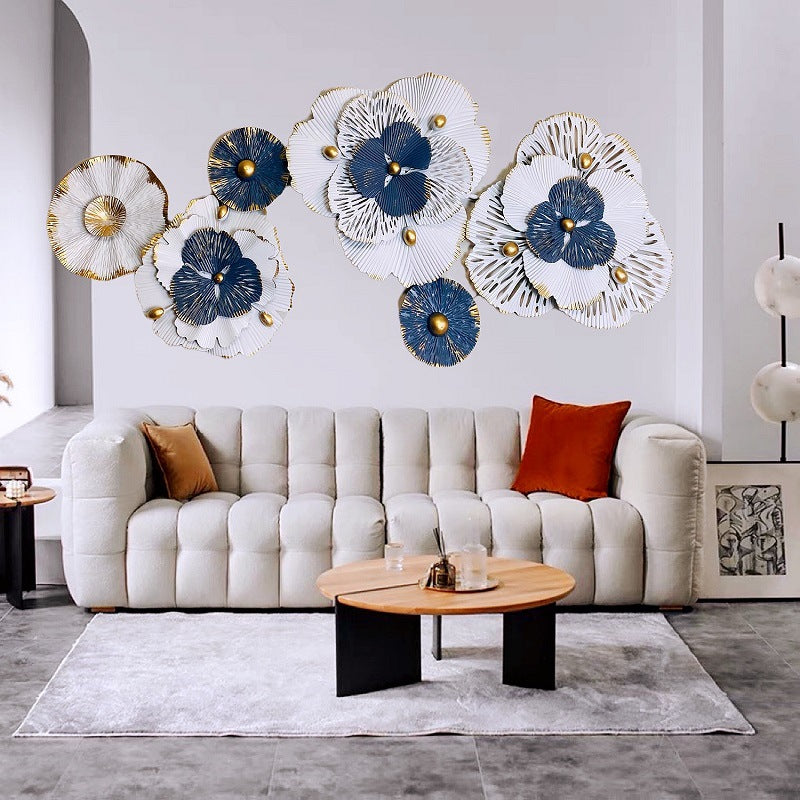 Artistic Flower Wall Sculpture | High & Bury