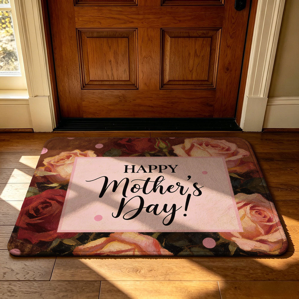 Artistic Geometric Welcome Mat | High & Bury