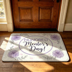 Artistic Geometric Welcome Mat | High & Bury