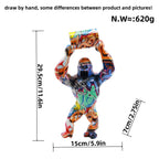 Artistic Gorilla Sculpture | High & Bury