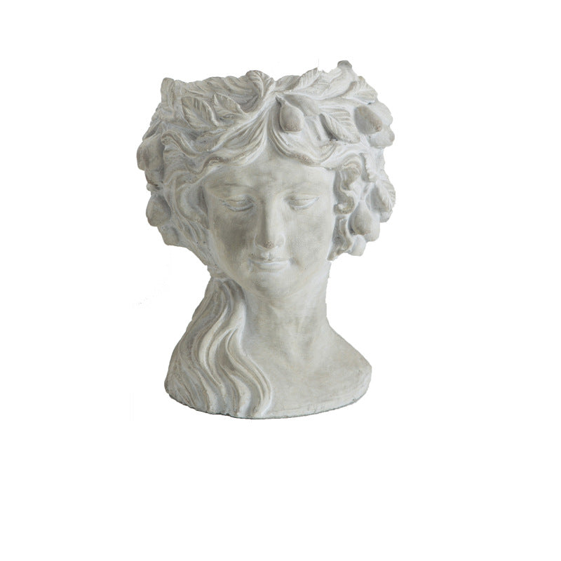 Artistic Head Sculpture Flower Pot | High & Bury