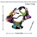 Artistic Heart Sculpture with Detailed Painting | High & Bury