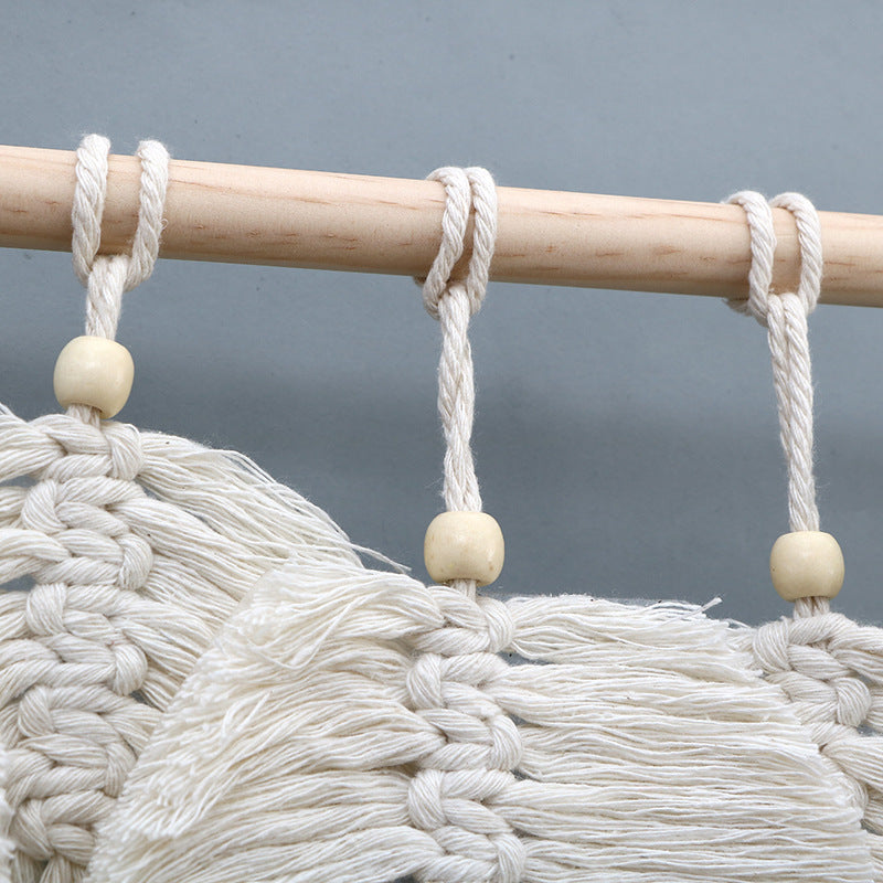 Artistic Macrame Leaf Wall Hanging | High & Bury