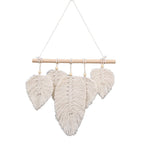 Artistic Macrame Leaf Wall Hanging | High & Bury