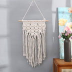 Artistic Macrame Wall Hanging 24 × 16 Inch | High & Bury
