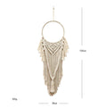 Artistic Macrame Wall Hanging Beige | High & Bury