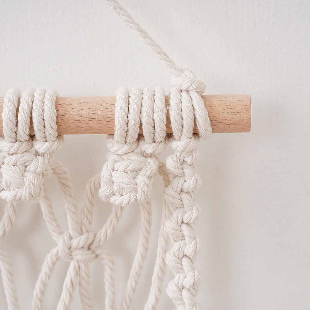 Artistic Macrame Wall Hanging Organizer | High & Bury
