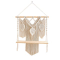 Artistic Macrame Wall Hanging Shelf | High & Bury