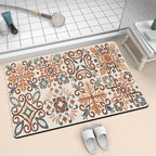 Artistic Mosaic Bath Mat | High & Bury