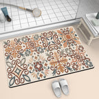 Artistic Mosaic Bath Mat | High & Bury