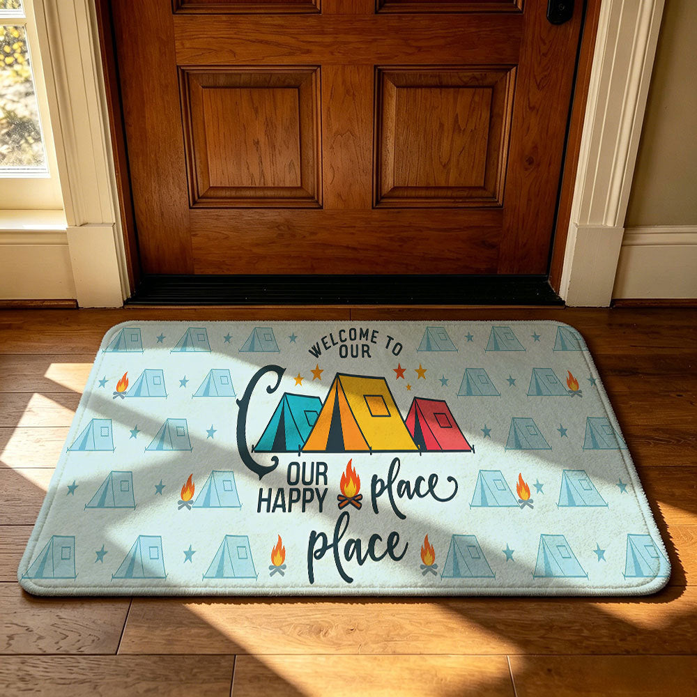 Artistic Outdoor-Themed Welcome Mat | High & Bury