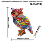 Artistic Owl Decorative Figure | High & Bury
