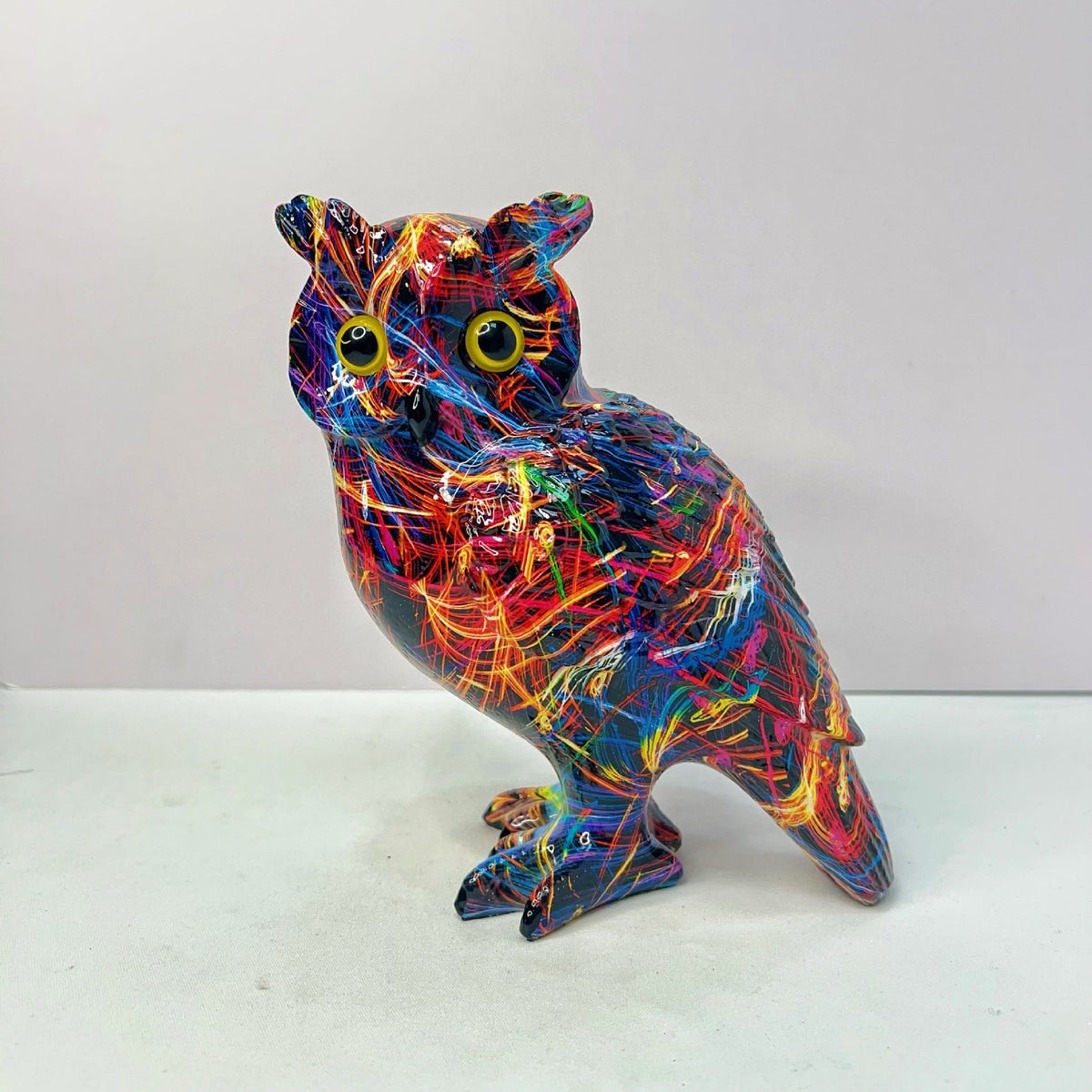 Artistic Owl Decorative Figure | High & Bury
