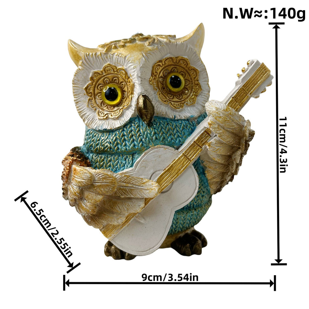 Artistic Owl Figure in Maritime Design | High & Bury