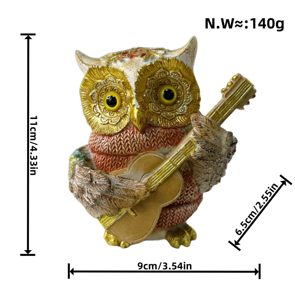 Artistic Owl Figure in Maritime Design | High & Bury