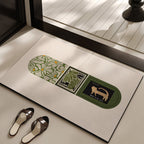 Artistic Patterned Decorative Area Rug | High & Bury