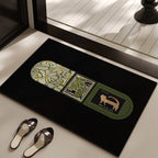 Artistic Patterned Decorative Area Rug | High & Bury