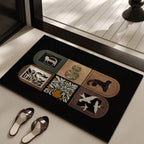 Artistic Patterned Decorative Area Rug | High & Bury