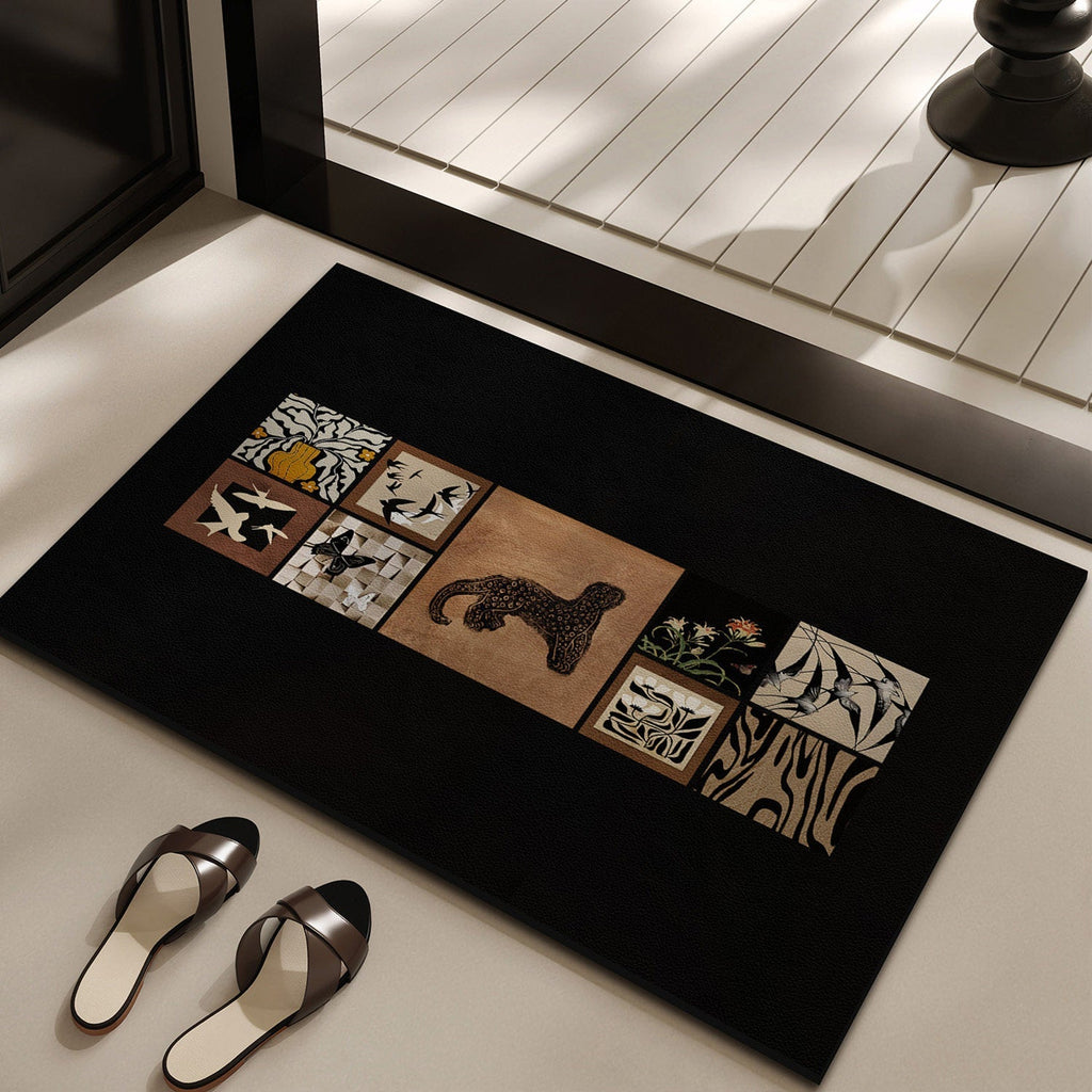 Artistic Patterned Decorative Area Rug | High & Bury