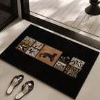 Artistic Patterned Decorative Area Rug | High & Bury