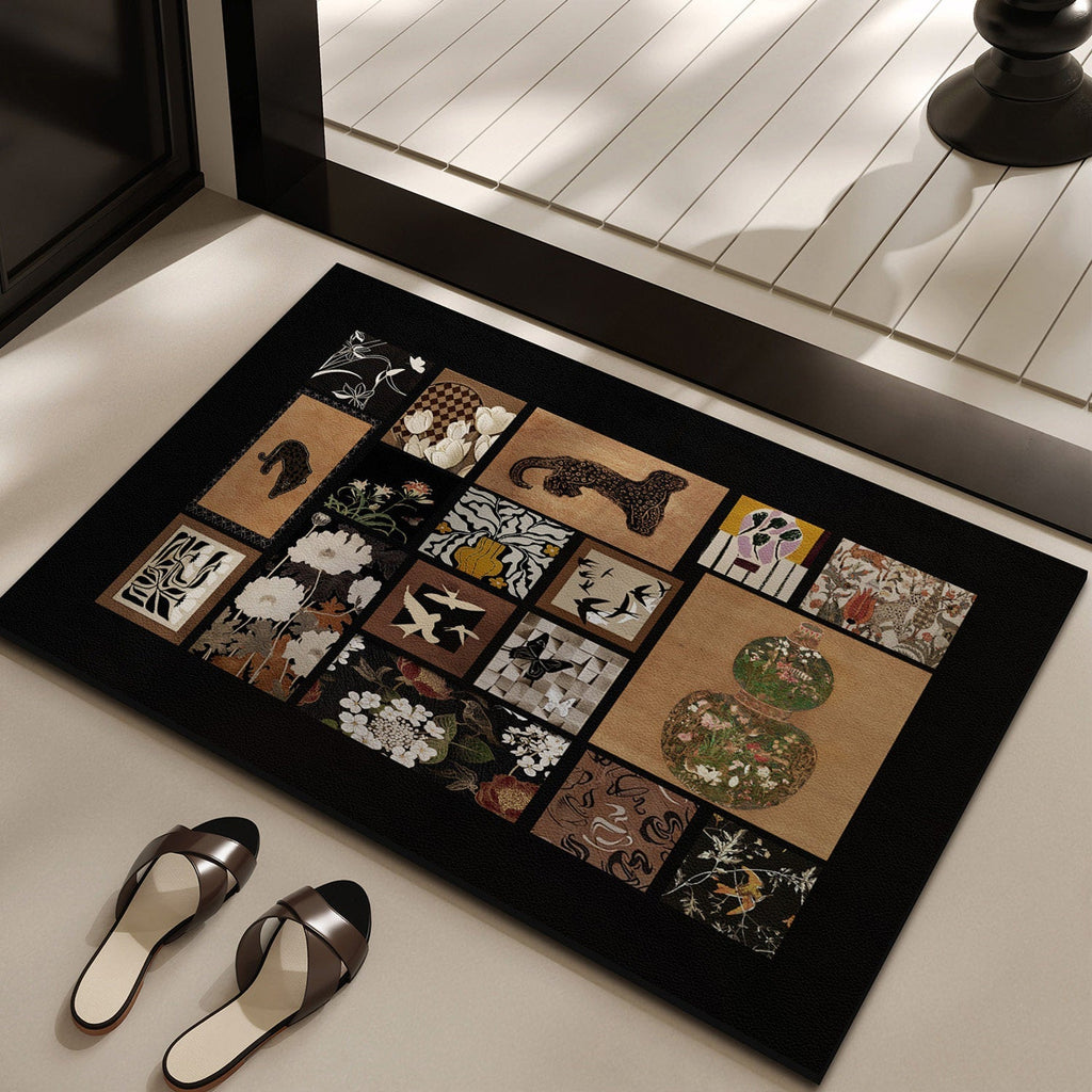 Artistic Patterned Decorative Area Rug | High & Bury