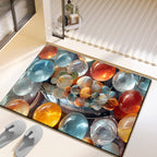 Artistic Photo-Printed Bath Mat | High & Bury