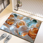 Artistic Photo-Printed Bath Mat | High & Bury