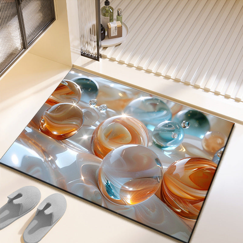 Artistic Photo-Printed Bath Mat | High & Bury