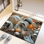 Artistic Photo-Printed Bath Mat | High & Bury