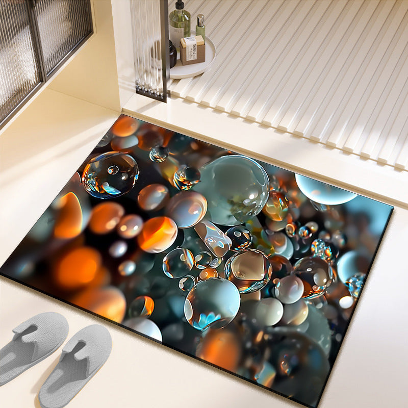 Artistic Photo-Printed Bath Mat | High & Bury
