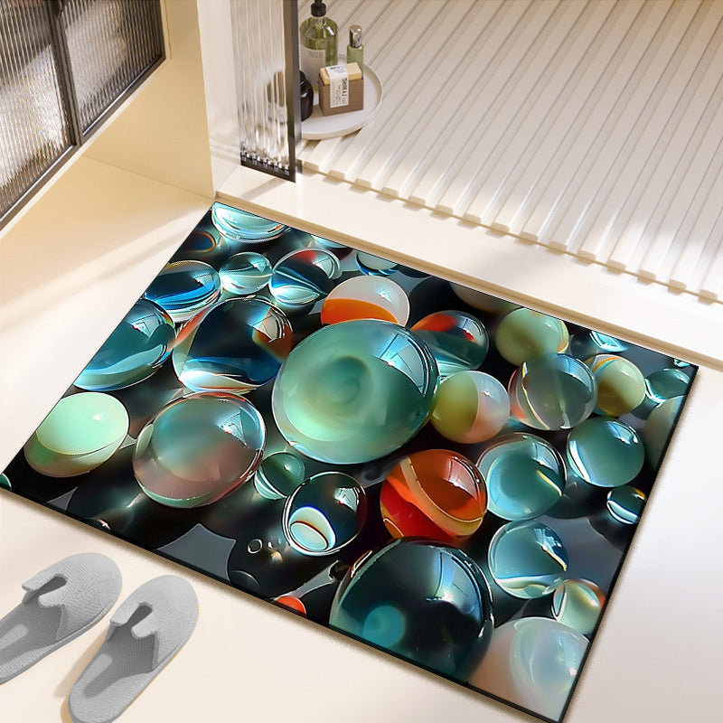 Artistic Photo-Printed Bath Mat | High & Bury