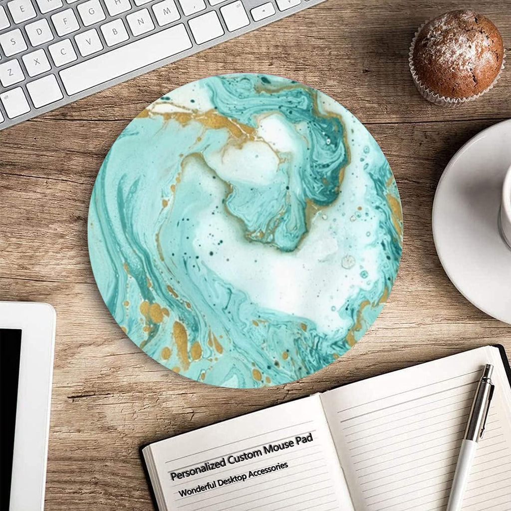 Artistic Round Desk Pad | High & Bury