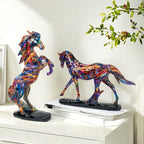 Artistic Running Horse Sculpture | High & Bury