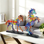 Artistic Running Horse Sculpture | High & Bury
