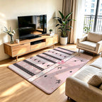 Artistic Skull Design Area Rug | High & Bury