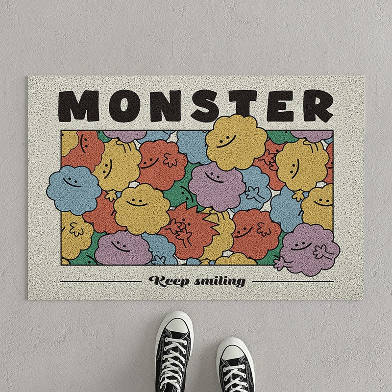 Artistic Welcome Floor Mat | High & Bury