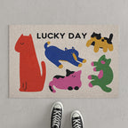 Artistic Welcome Floor Mat | High & Bury