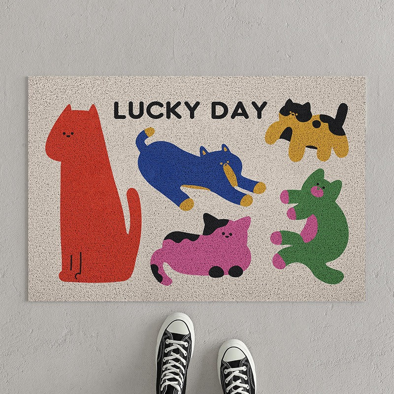 Artistic Welcome Floor Mat | High & Bury