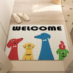 Artistic Welcome Floor Mat | High & Bury