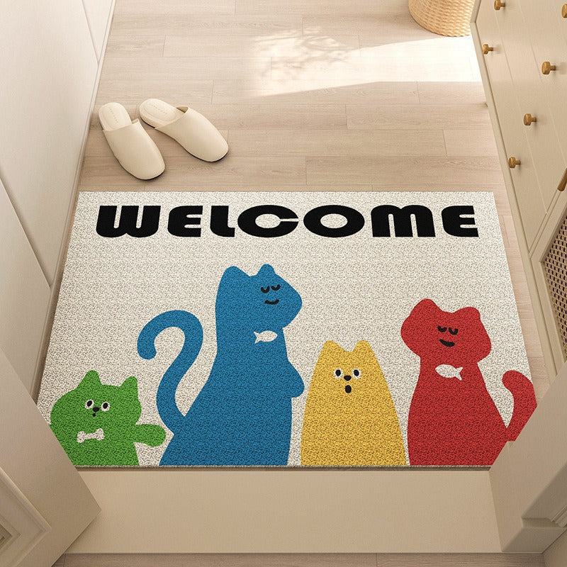 Artistic Welcome Floor Mat | High & Bury