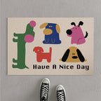 Artistic Welcome Floor Mat | High & Bury