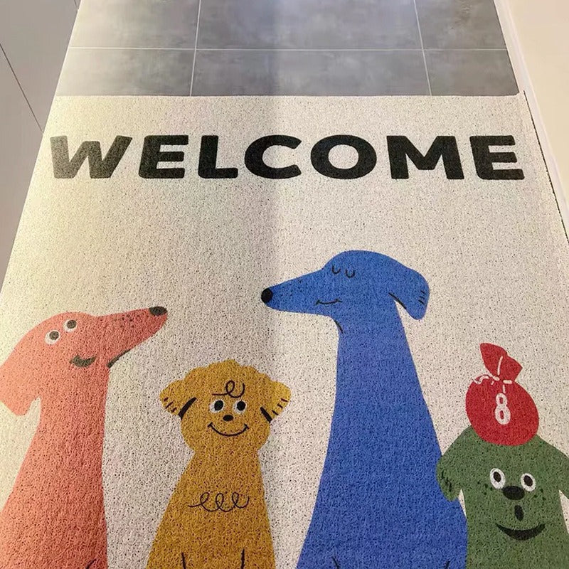 Artistic Welcome Floor Mat | High & Bury