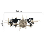 Artistic World Map Wall Clock | High & Bury